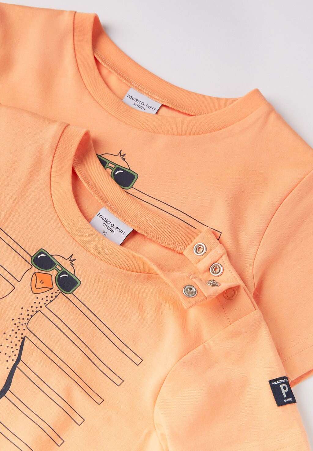 

Футболка PLAYFUL SHORT SLEEVE Polarn O. Pyret, оранжевый