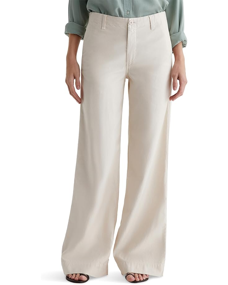 

Брюки AG Jeans Laurent Mid Rise Utility Wide Leg Pants, цвет Opal Stone