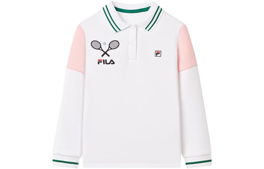 

Детская футболка Fila Kids, цвет Jade White