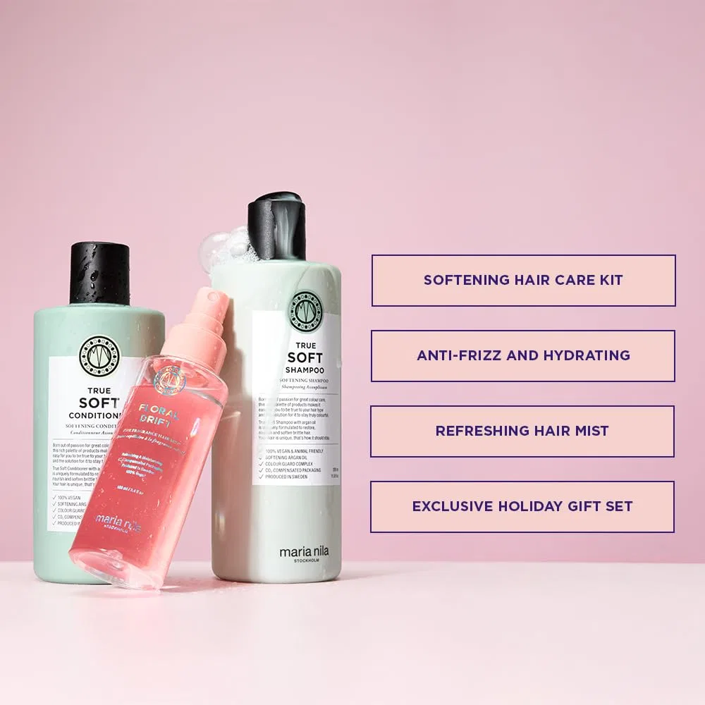 Подарочный набор Maria Nila Holiday Box True Soft для сухих и поврежденных волос Maria Nila — фото 2