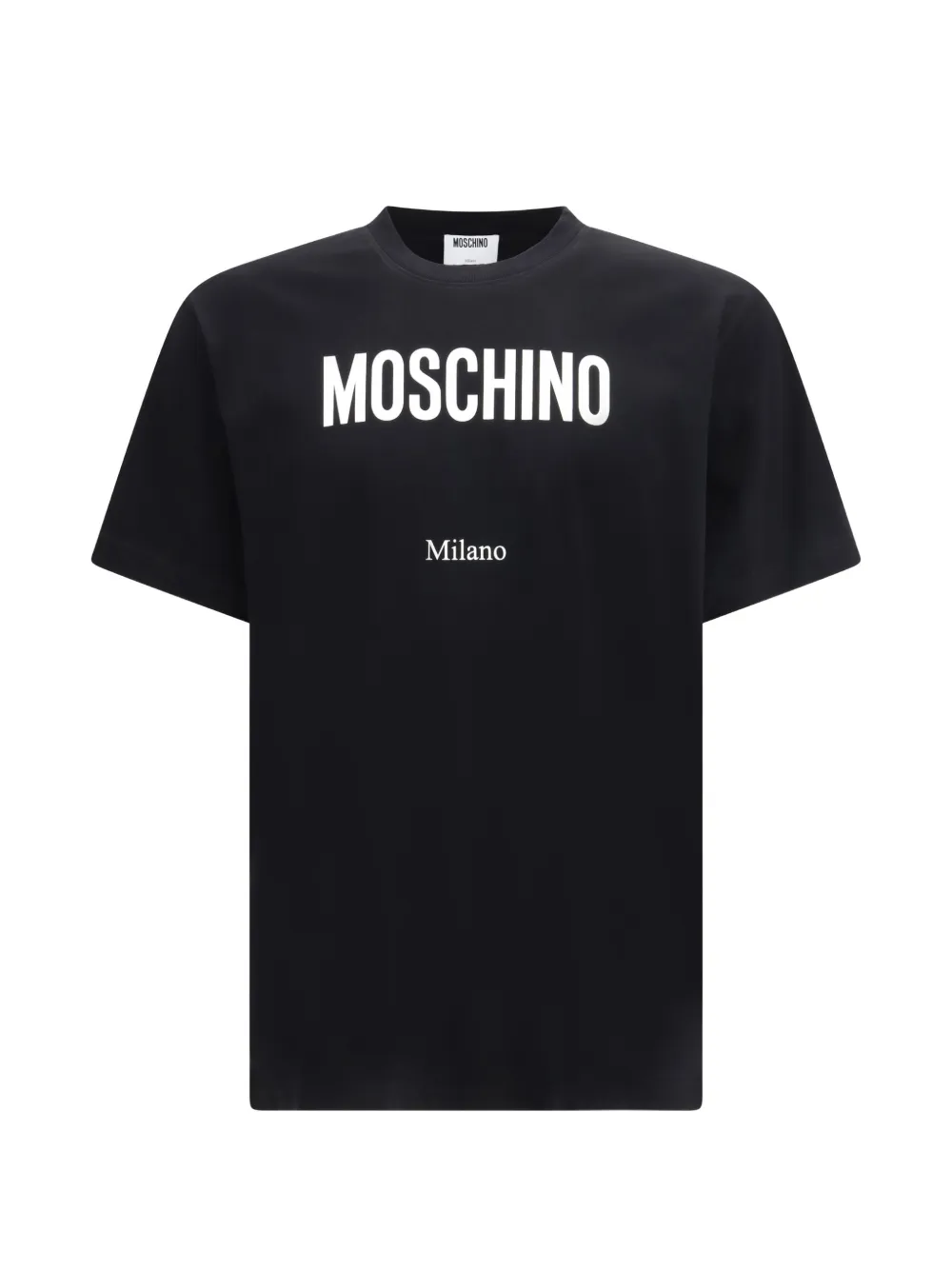 

Футболка с логотипом Moschino, черный