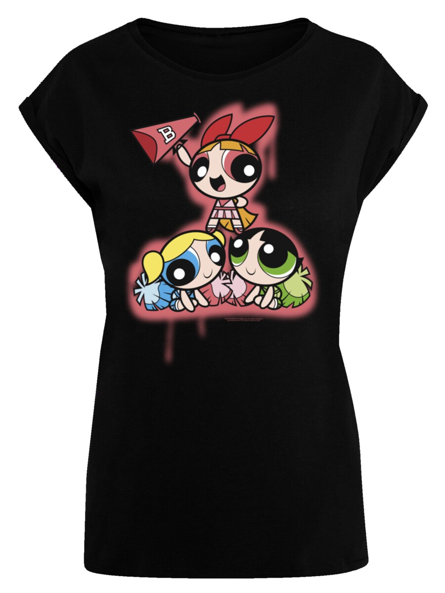 

Рубашка F4NT4STIC Powerpuff Girls Cheerleaders, черный