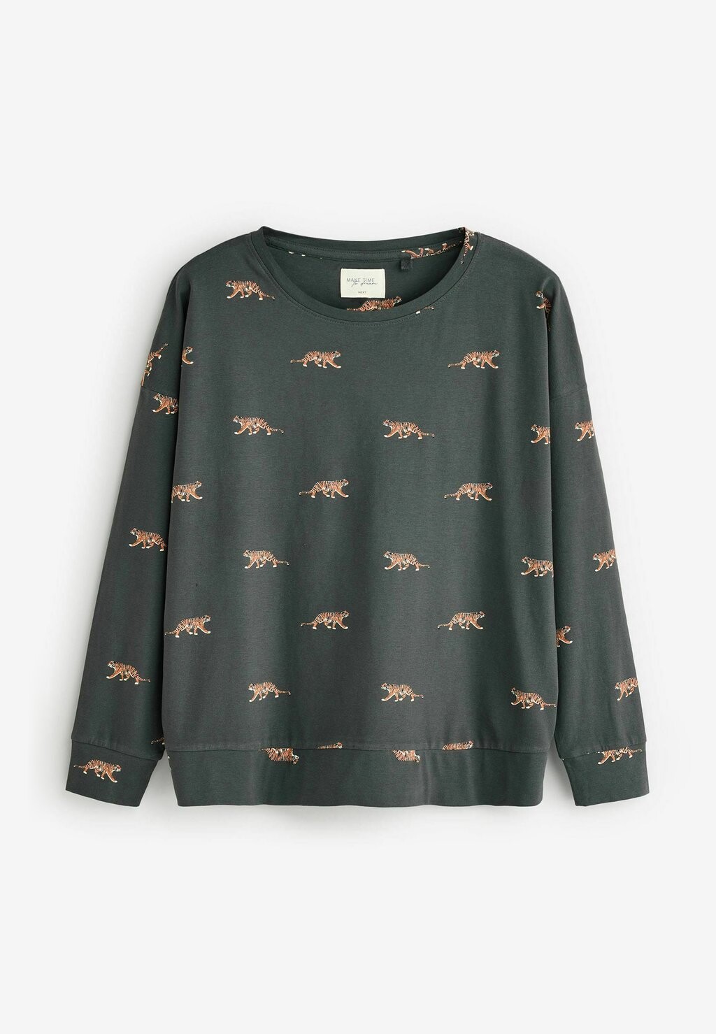 

Пижамный комплект TALL FIT LONG SLEEVE SET Next, серый