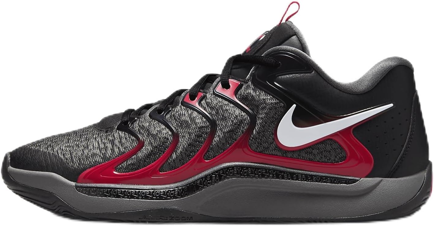Мужские баскетбольные кроссовки Nike KD 17, белый/черный/красный/серый