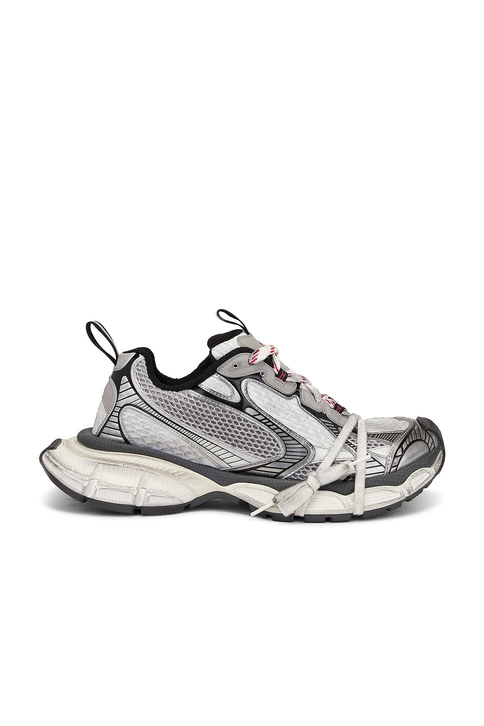 

Кроссовки 3XL Balenciaga, серый/белый/красный