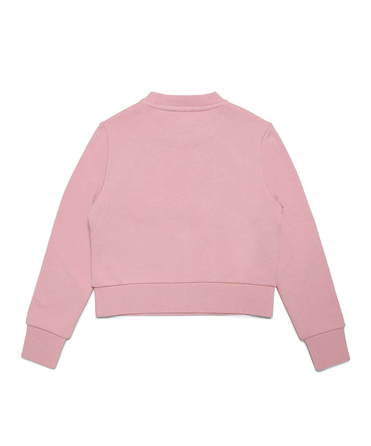 Детская толстовка с логотипом бренда DIESEL, Light pink — фото 2
