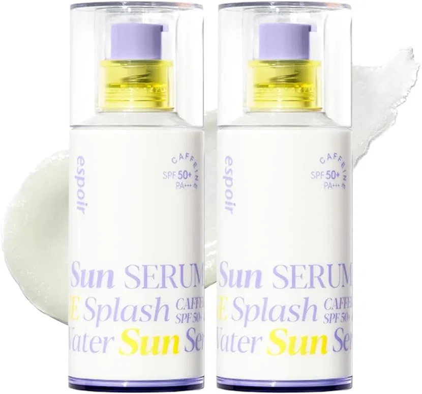 Солнцезащитный сыворотка-серум Espoir SPF 50+ PA++++, фиолетовый, 50 мл