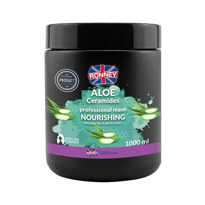

Маска для волос mascarilla nutritiva aloe Ronney, объем 1000 мл