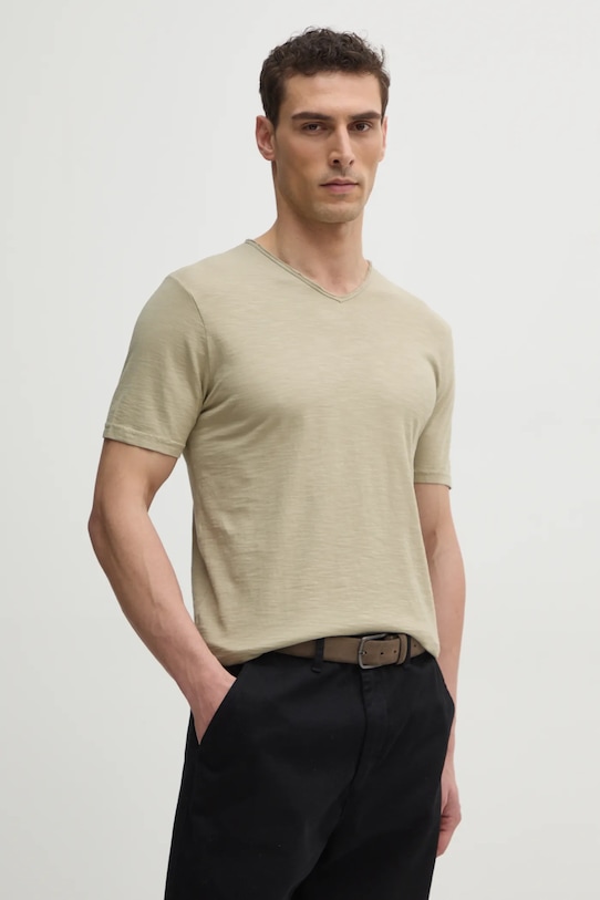 

Хлопковая футболка United Colors Of Benetton, зеленый