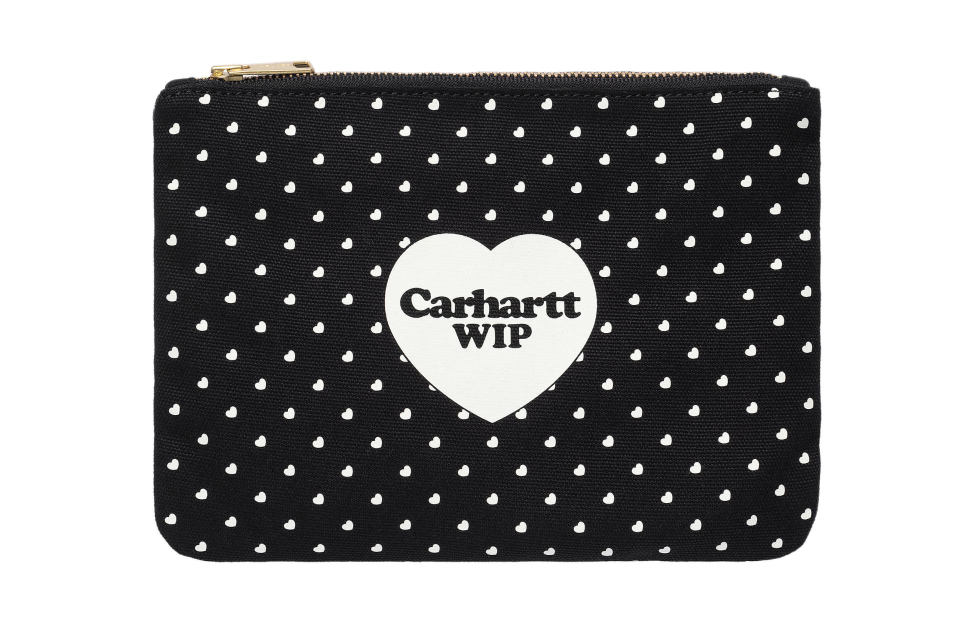 

Carhartt WIP Холщовый кошелек унисекс черный, Black