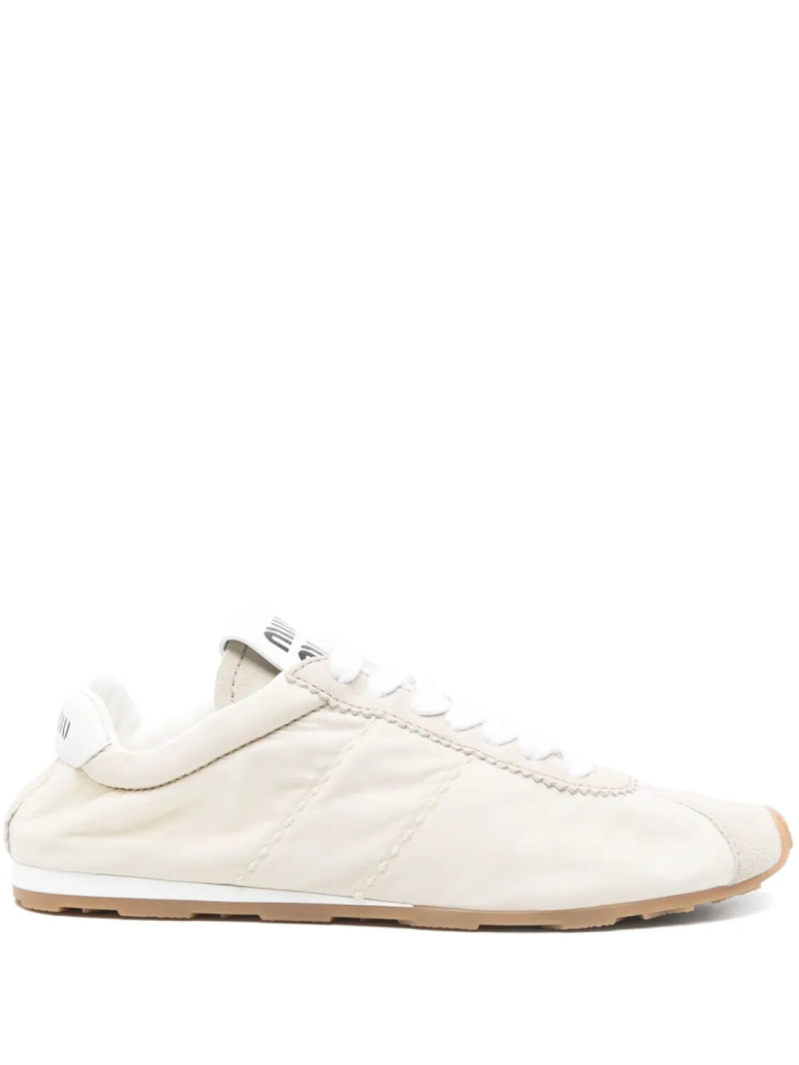 Miu Miu кроссовки Plume, нейтральный