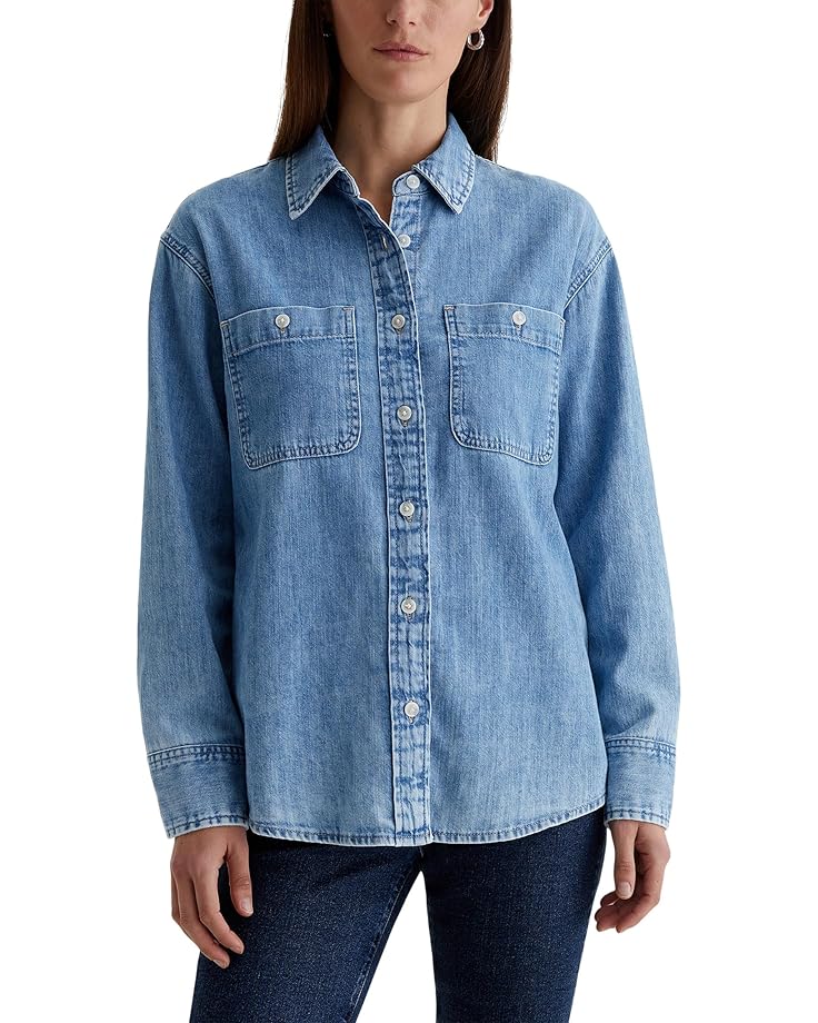 

Рубашка AG Jeans Lenny Relaxed Shirt, цвет Salt Water