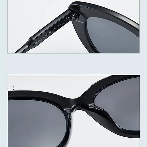 

Солнцезащитные очки большого размера для женщин с градиентным покрытием, защита от УФ-излучения UV400, сине-зеленые, солнцезащитные очки для мужчин MTZJH, Black Gray