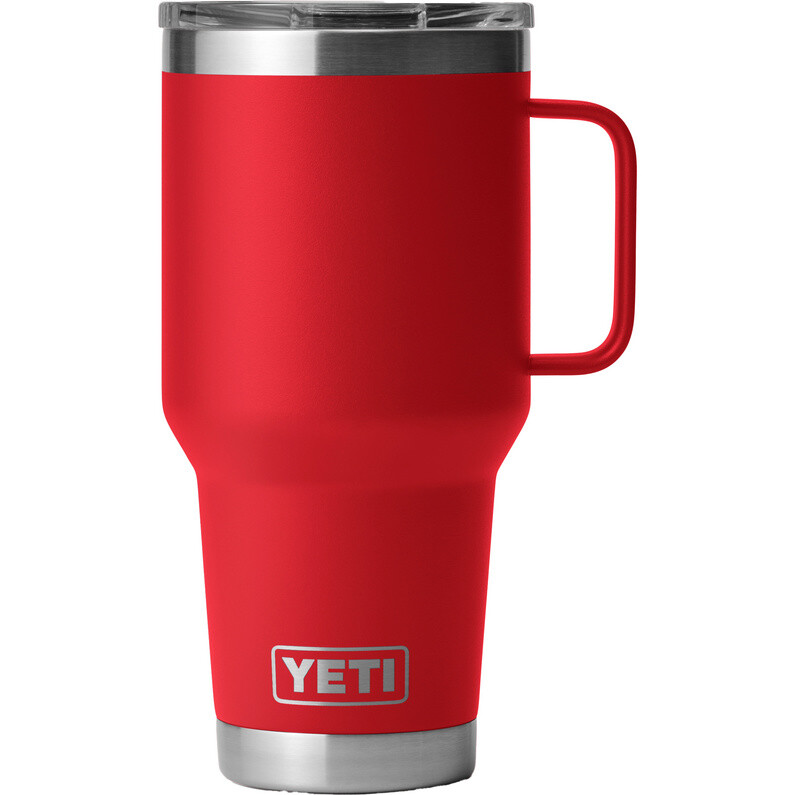 

Дорожная кружка Rambler на 30 унций Изолированная кружка Yeti Coolers, красный