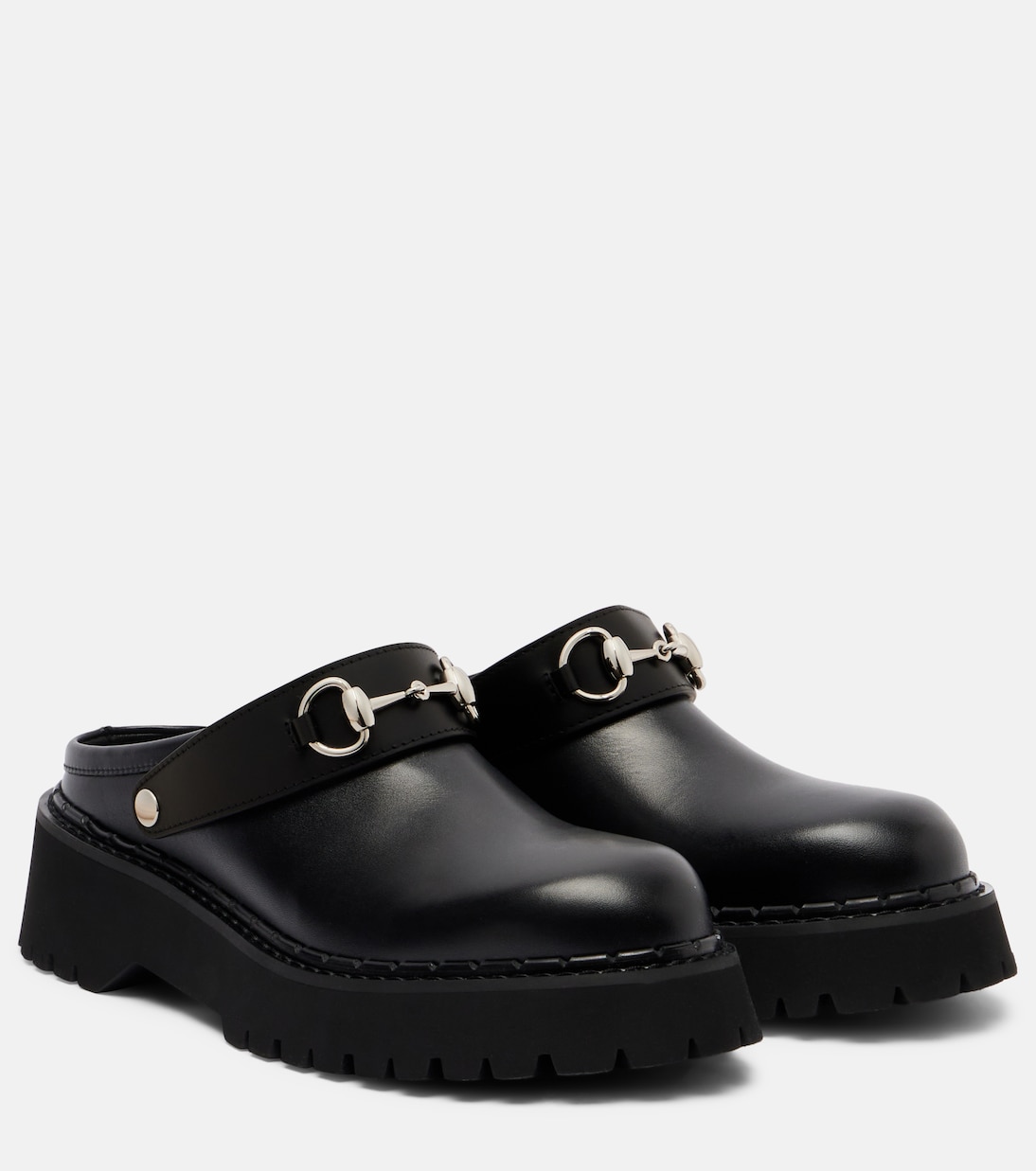Балетки из замши Gucci, черный