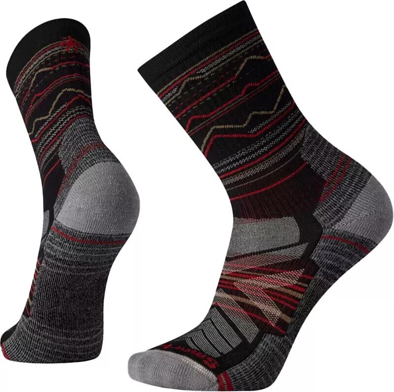 

Носки для экипажа с узором Горный хребет Smartwool Hike Light Cushion, черный