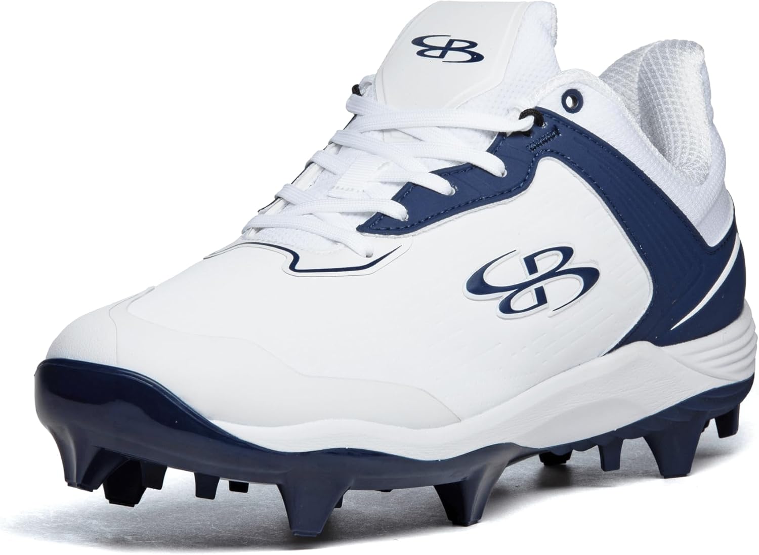 

Бутсы Boombah Viper Pro для мужчин с формованной подошвой - несколько вариантов цвета - разные размеры, белый/синий/темно-синий