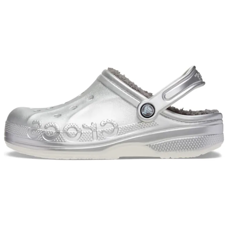 Кроксы Baya мужские Crocs, серебро