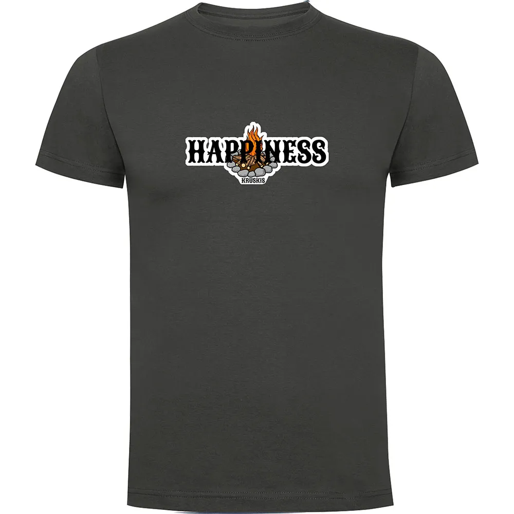 

Футболка с коротким рукавом Kruskis Campfire Happiness, серый