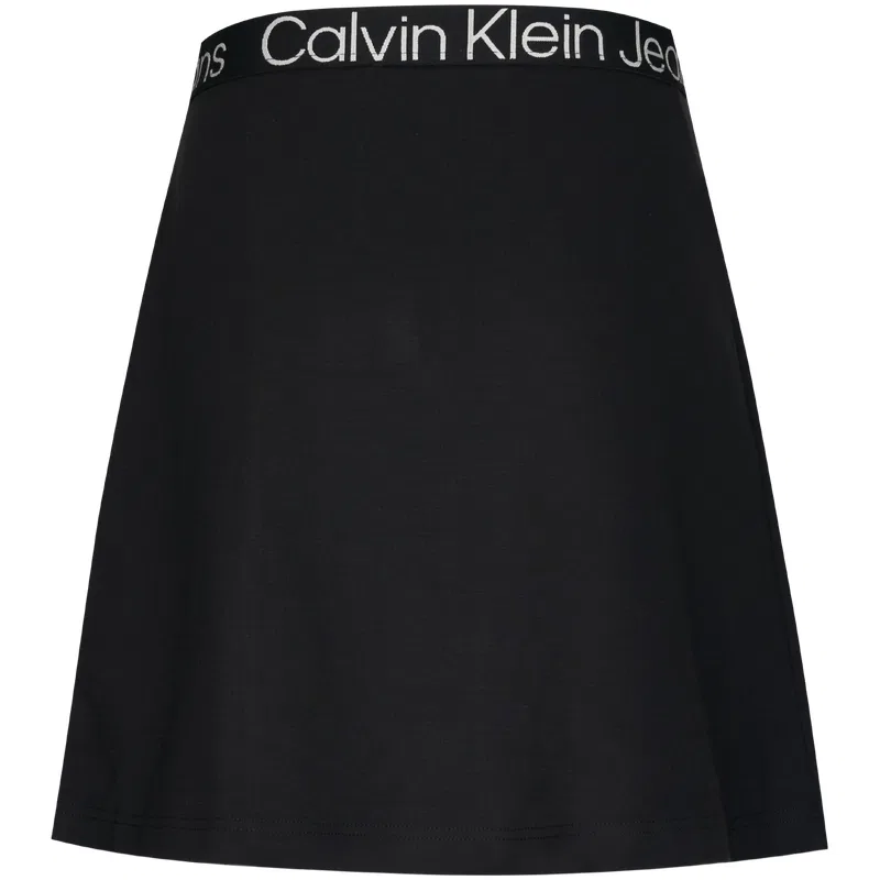 Повседневная короткая юбка Women's Calvin Klein, BEH-Black — фото 3