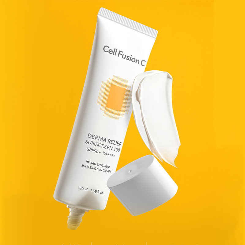 Успокаивающий солнцезащитный лосьон с сывороткой SPF 50, 50 мл Cell Fusion C — фото 2