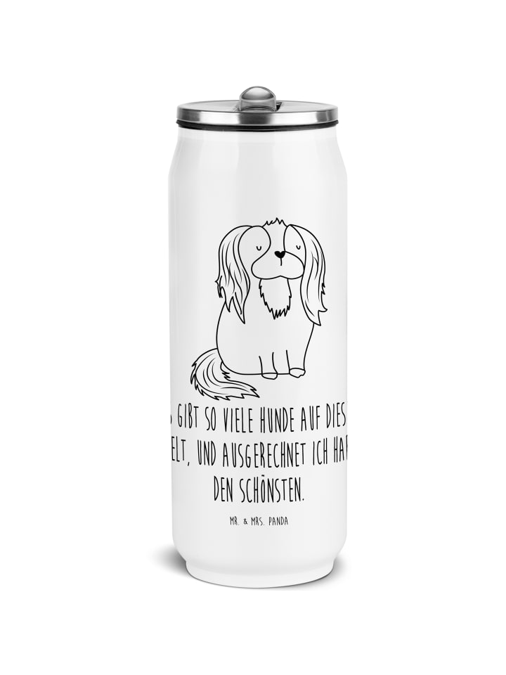 

Mr. & Mrs. Panda Бутылка Trinkflasche Hummel Blume mit Spruch in Weiß