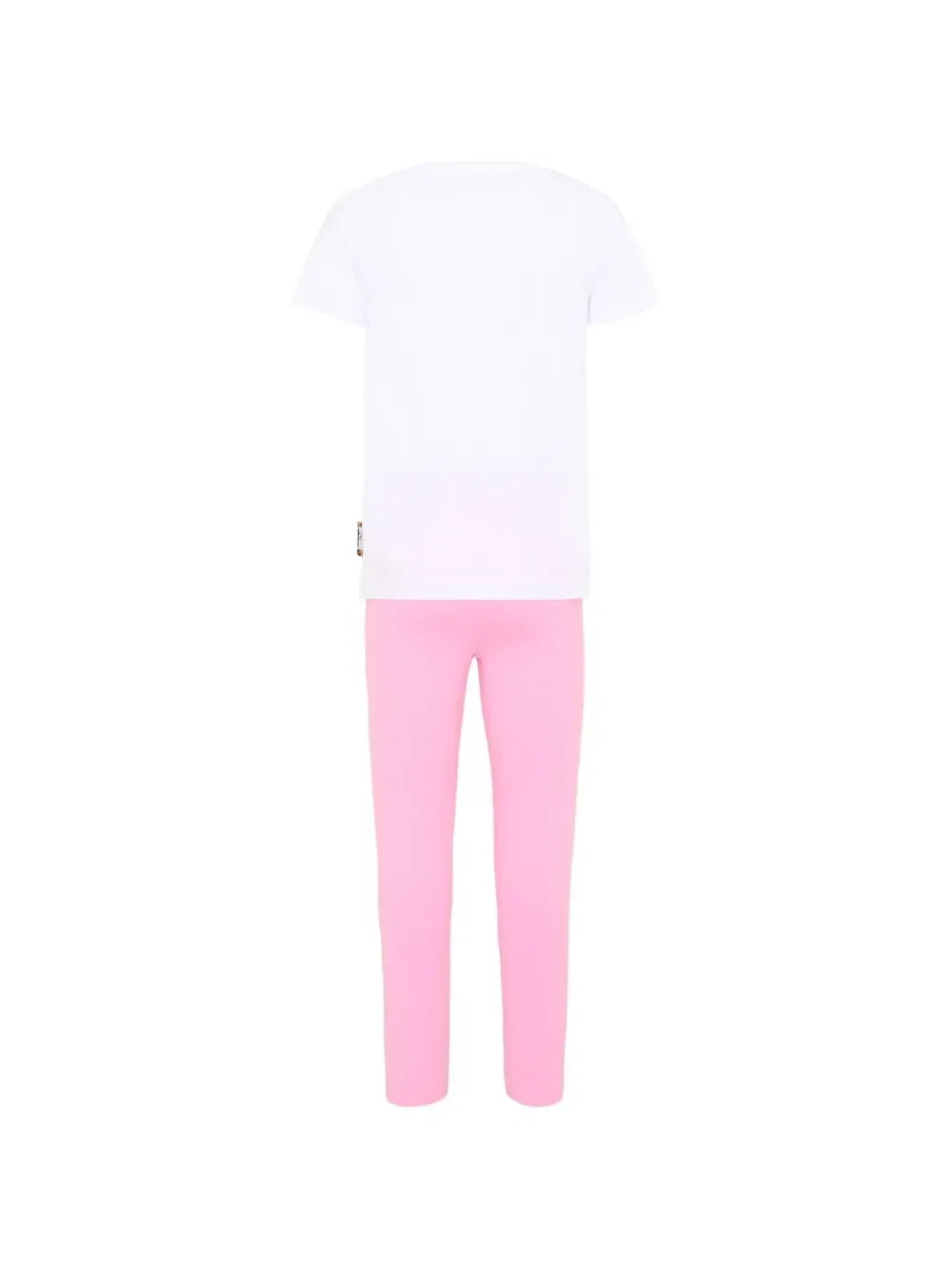 Спортивный костюм из футболки с логотипом Just Cavalli Kids, белый — фото 2
