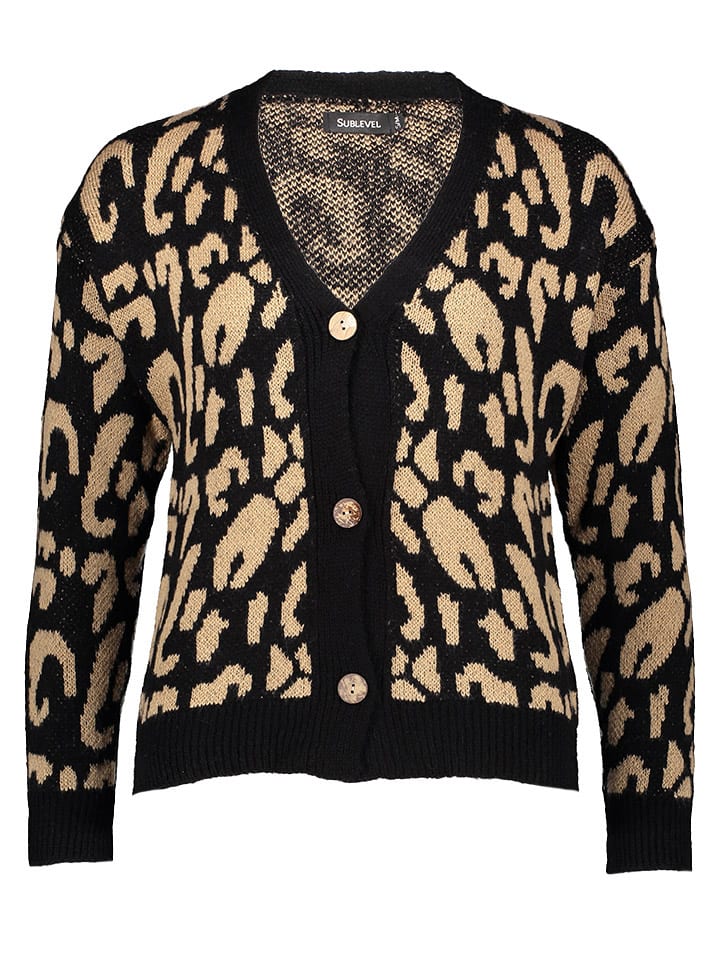 

Кардиган Sublevel, цвет beige/schwarz