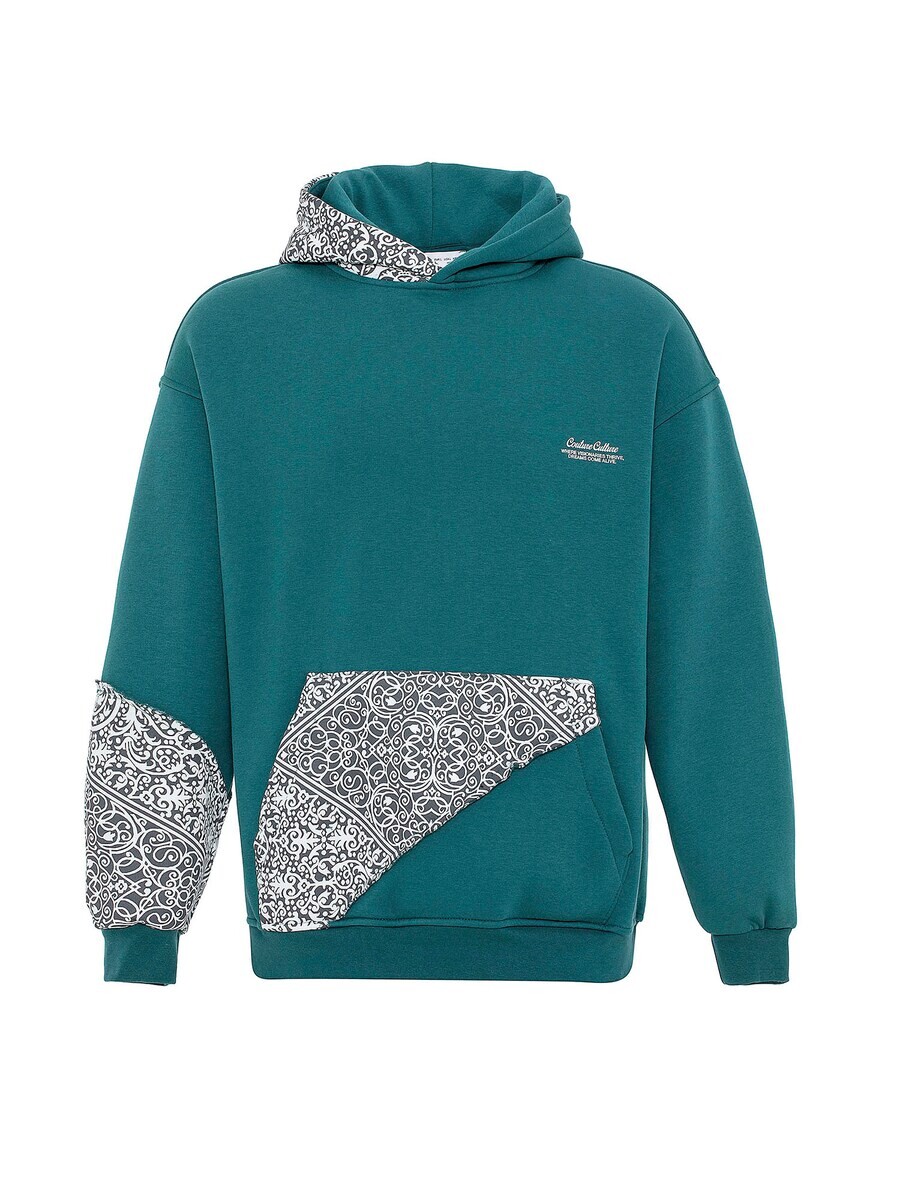 

Толстовка с капюшоном VAMOS CLO Sweatshirt, изумрудный