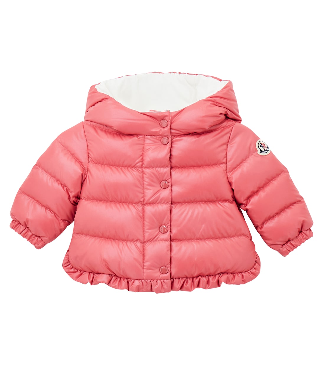 

Детская стеганая куртка-пуховик Moncler Enfant, Rose