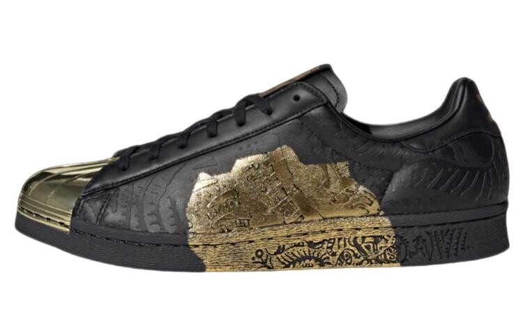 

Кроссовки Adidas Originals Originals Superstar 80s X Han Meilin 'Black Gold'