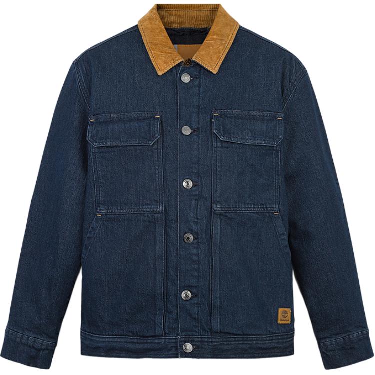 

Timberland Мужская куртка аква-синий деним, Aqua Mill Blue