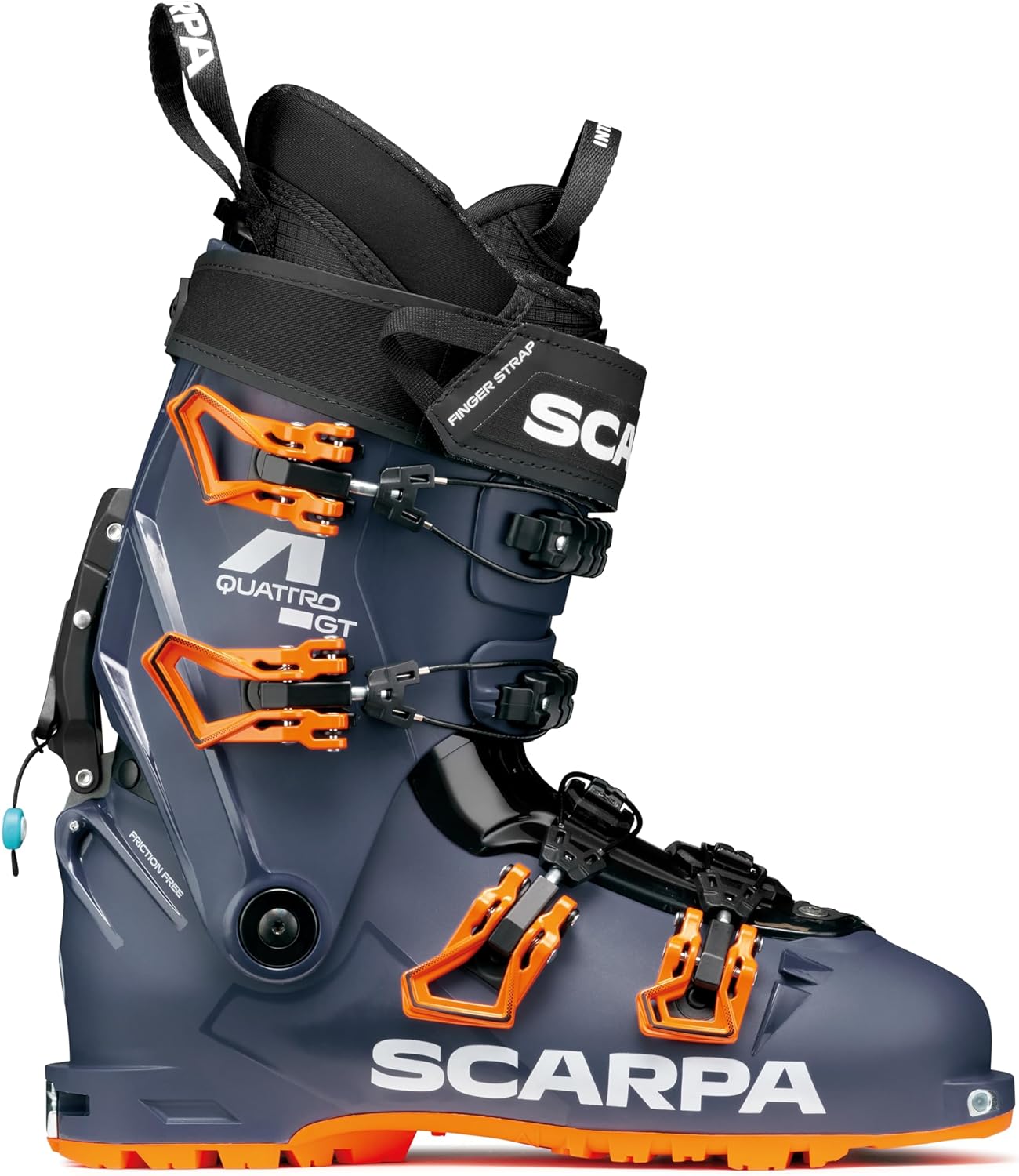 

Мужские гибридные горнолыжные ботинки SCARPA 4-Quattro GT 110 Flex Freeride Alpine Touring с технологией GripWalk для бэккантри и скоростного спуска, Titan/Orange, Оранжевый, Мужские гибридные горнолыжные ботинки SCARPA 4-Quattro GT 110 Flex Freeride Alpi