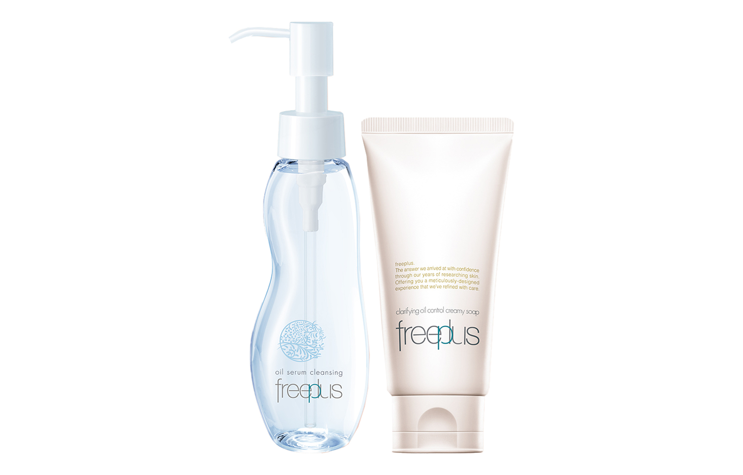 

Fulifangsi средство для умывания против жирного блеска набор для снятия макияжа увлажняющее очищение 80г+100мл Freeplus