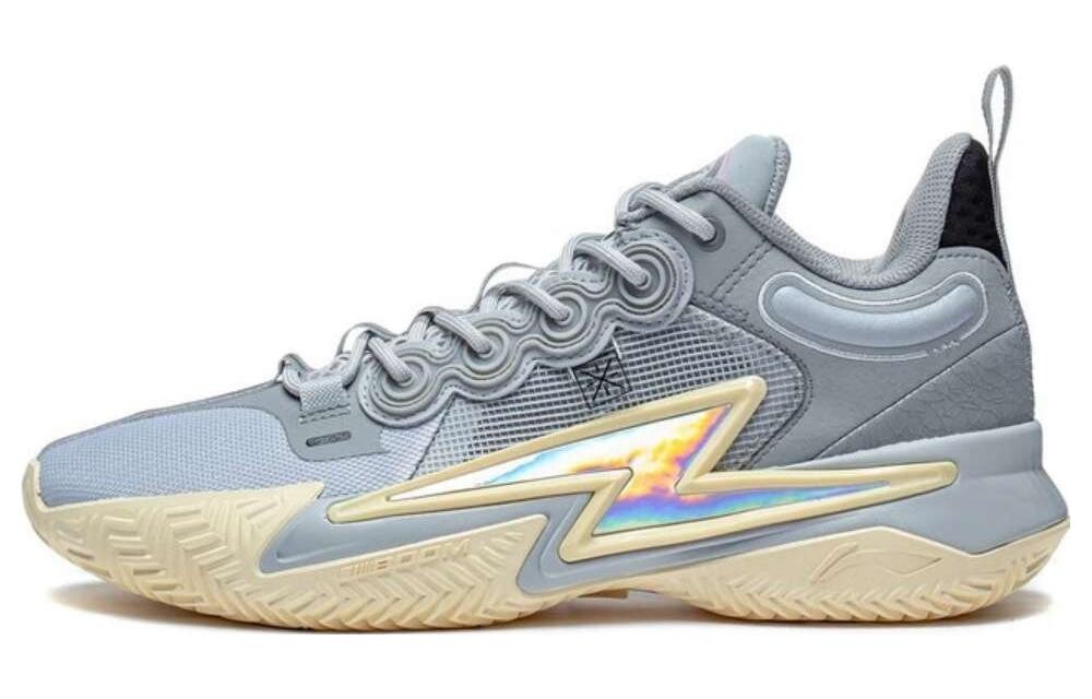 

Кроссовки Li Ning Children of Lightning, серый/золотой