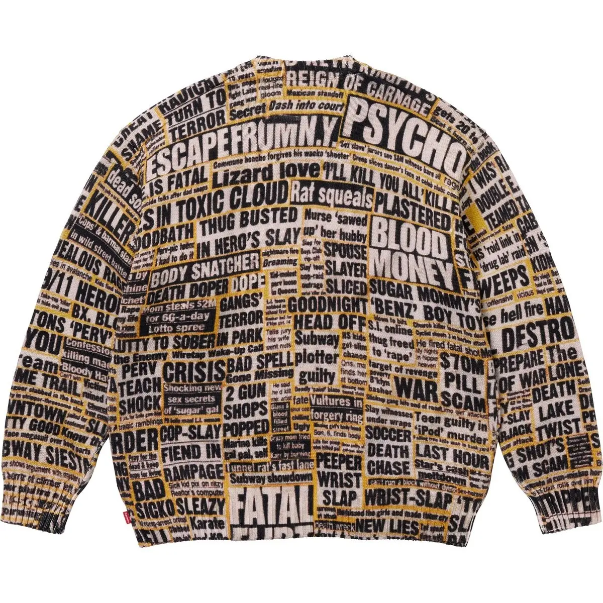 Свитер Unisex x Dash Snow FW25 WEEK17 Supreme, multicolor/multicolor — фото 2