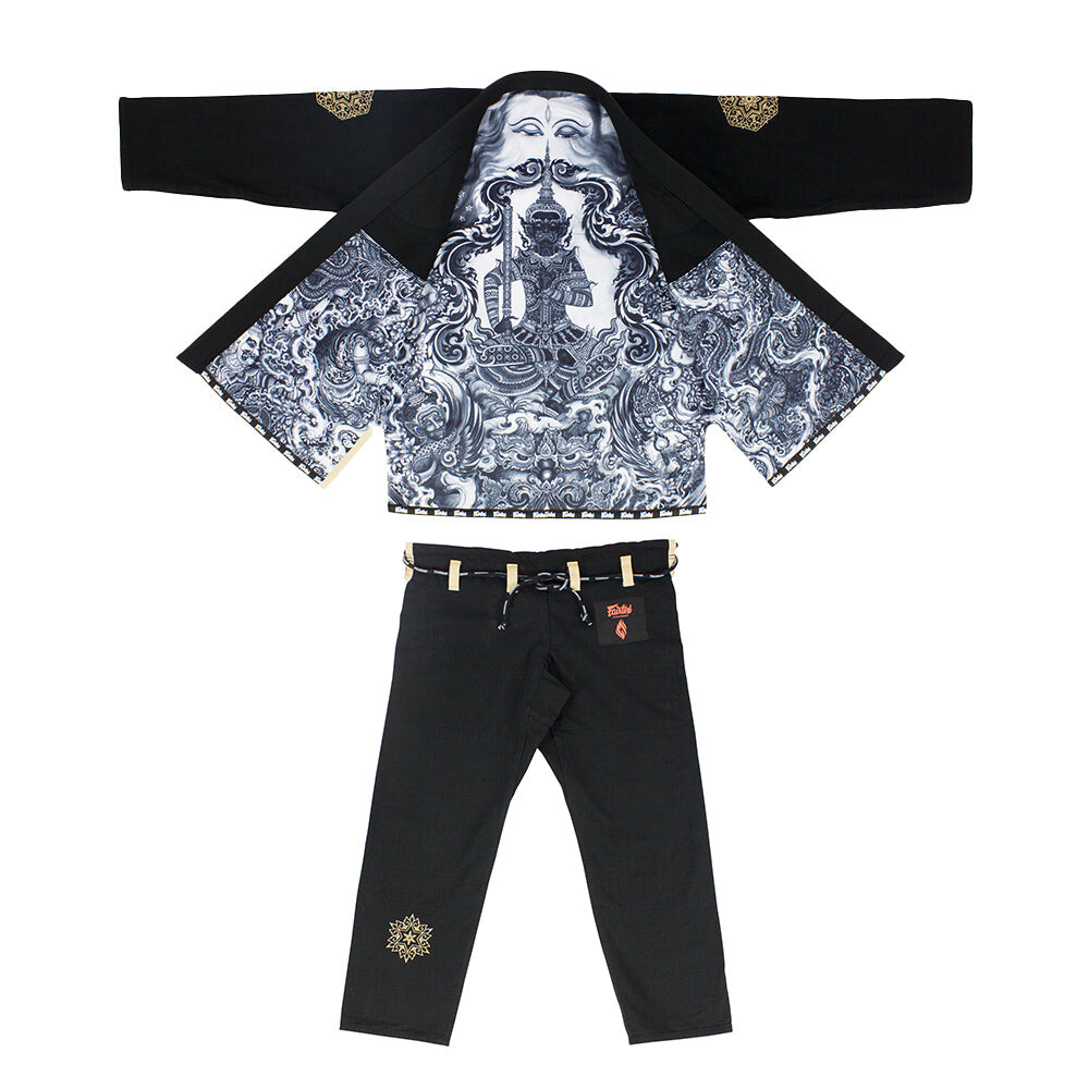 

Кимоно Fairtex BJJ Gi TREEBURAM, черный