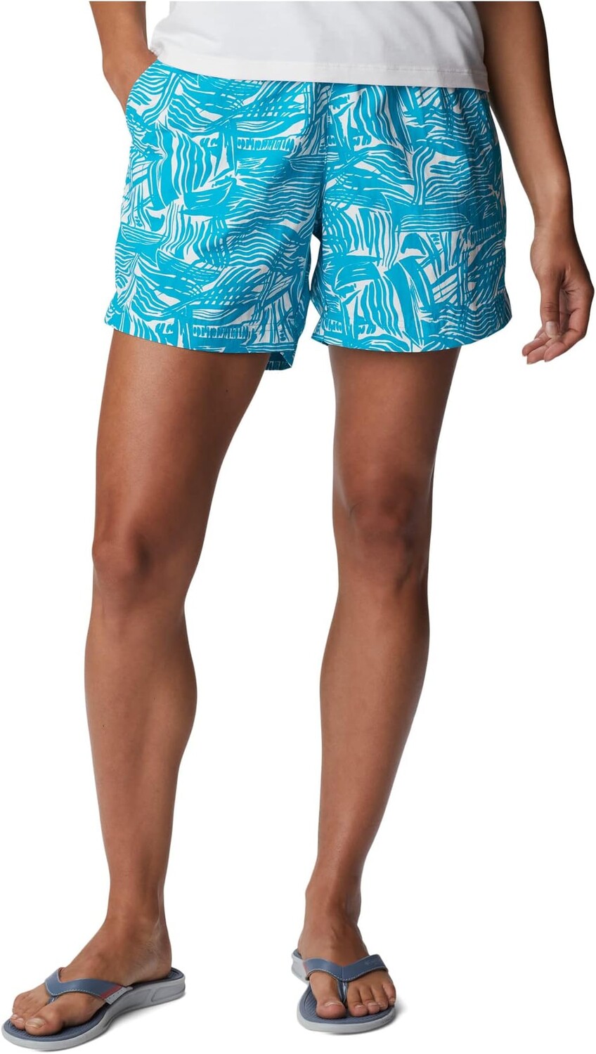 

Шорты Columbia Super Backcast Water Shorts, цвет Ocean Teal Sailstream
