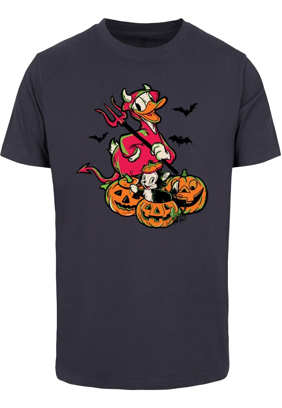 

Классическая футболка ABSOLUTE CULT Shirt Donald Duck - Halloween Devil, темно-синий
