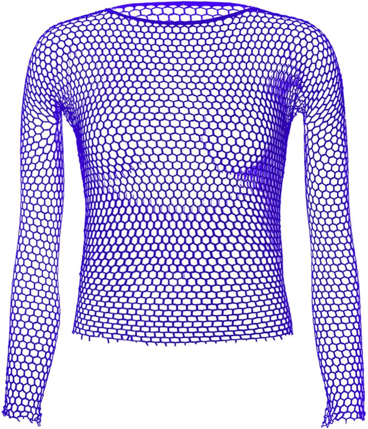 

Футболка мужская Mesh Fishnet Slim Fit с длинным рукавом Hularka