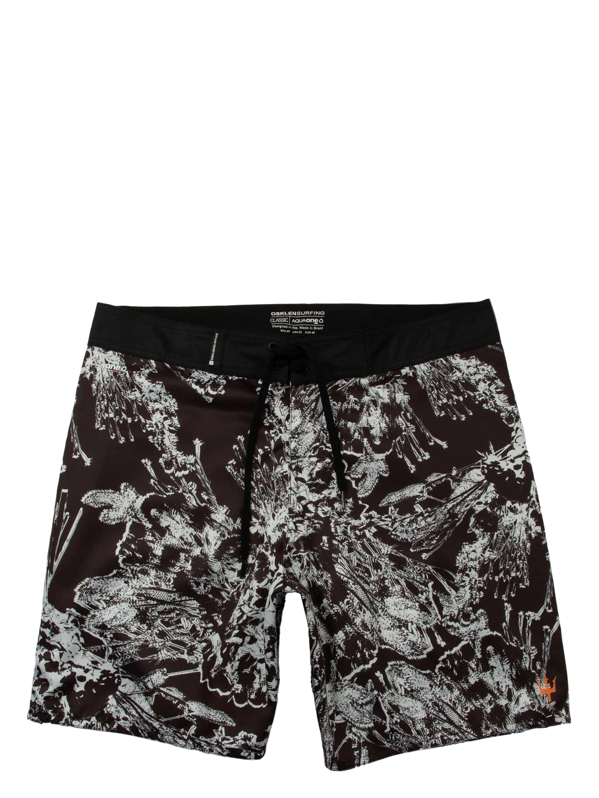 

Плавки-шорты Surf Noise Flower Osklen, черный