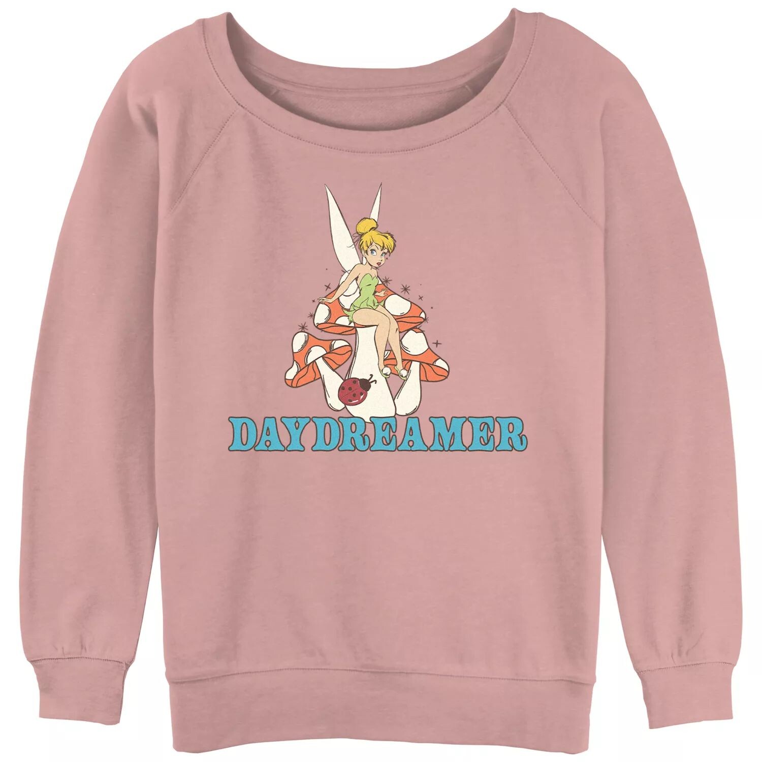 Толстовка из махровой ткани с напуском Disney's Tinkerbell Juniors Daydreamer с рисунком Licensed Character