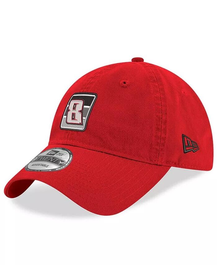 

Мужская регулируемая шляпа Scarlet Kyle Busch 9TWENTY с боковой нашивкой New Era, красный