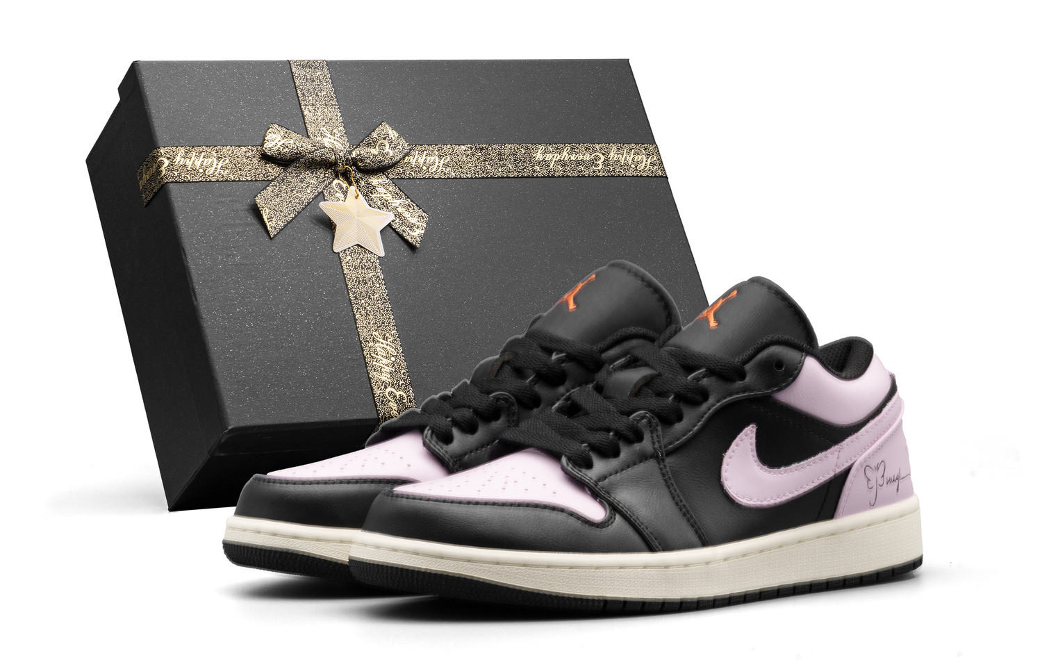 

Детские баскетбольные кроссовки Air 1 Grade School Jordan, розовый