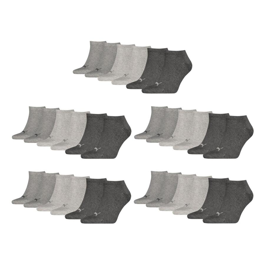 

PUMA Носки для кроссовок, 15 пар, мягкие, удобные, мужские и женские, унисекс - мягкий хлопок