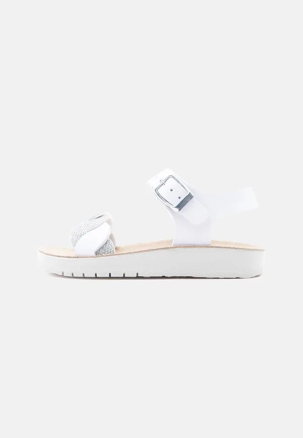 Сандалии costarei белого/серебристого цвета Geox, White/Silver-Coloured