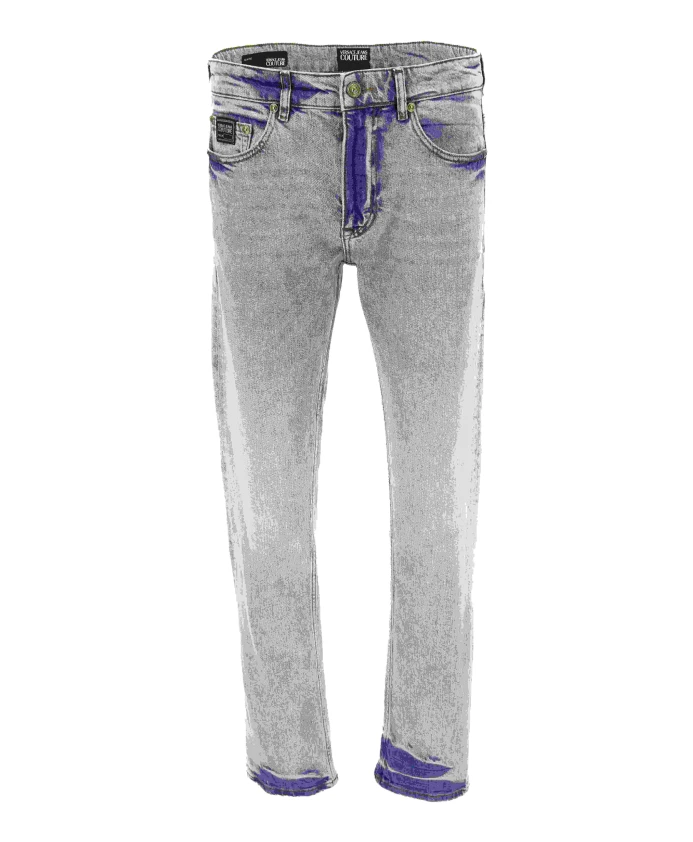 

Брюки Versace Jeans Couture, серый