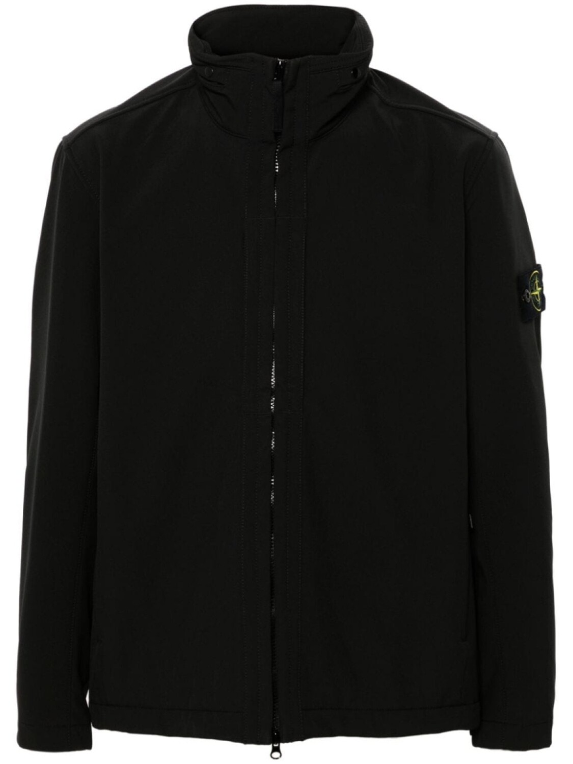 

Stone Island куртка с нашивкой Compass, черный