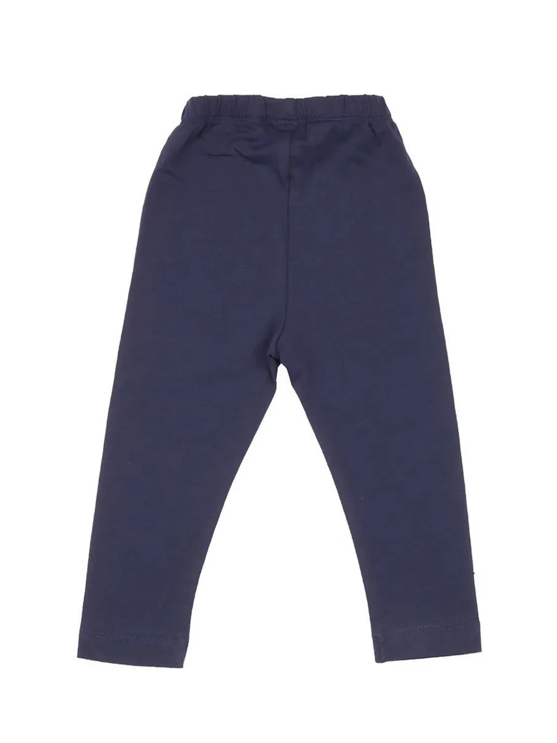 Узкие леггинсы Walkiddy Unifarben Leggings темно-синего цвета — фото 2