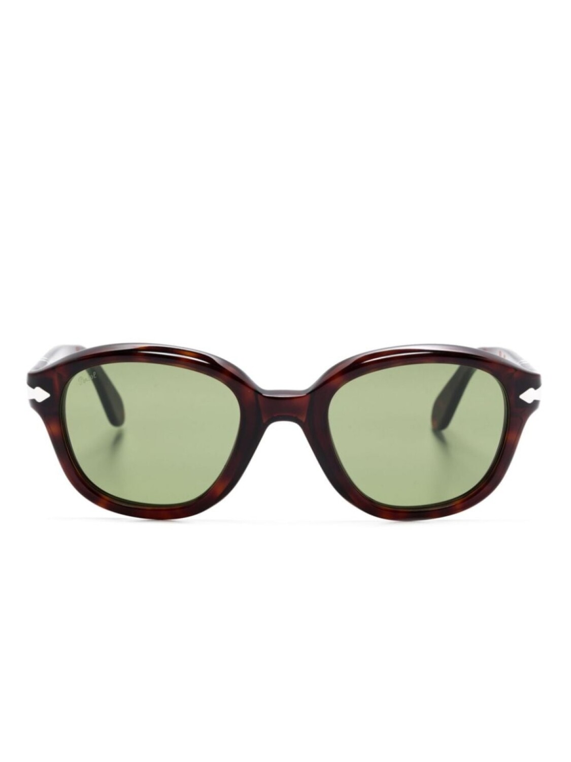 

Солнцезащитные очки черепаховой расцветки Persol, коричневый